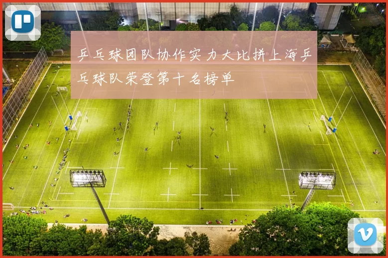 乒乓球团队协作实力大比拼上海乒乓球队荣登第十名榜单