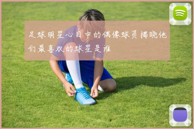足球明星心目中的偶像球员揭晓他们最喜欢的球星是谁