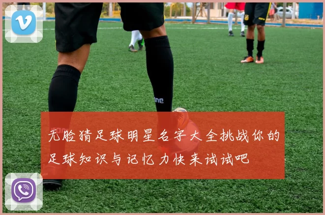 无脸猜足球明星名字大全挑战你的足球知识与记忆力快来试试吧